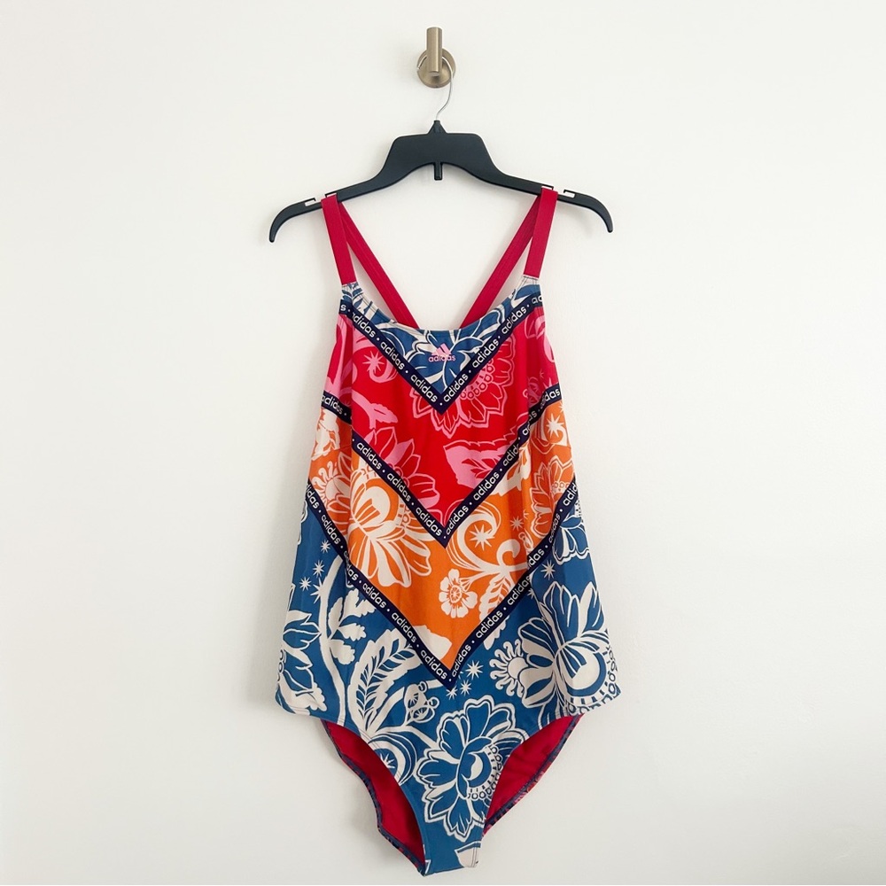 NEW Farm Rio Adidas One Piece Swimsuit Size 4X - Picture 3 of 9